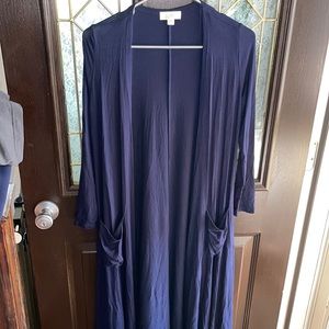 Women’s open front long sweater